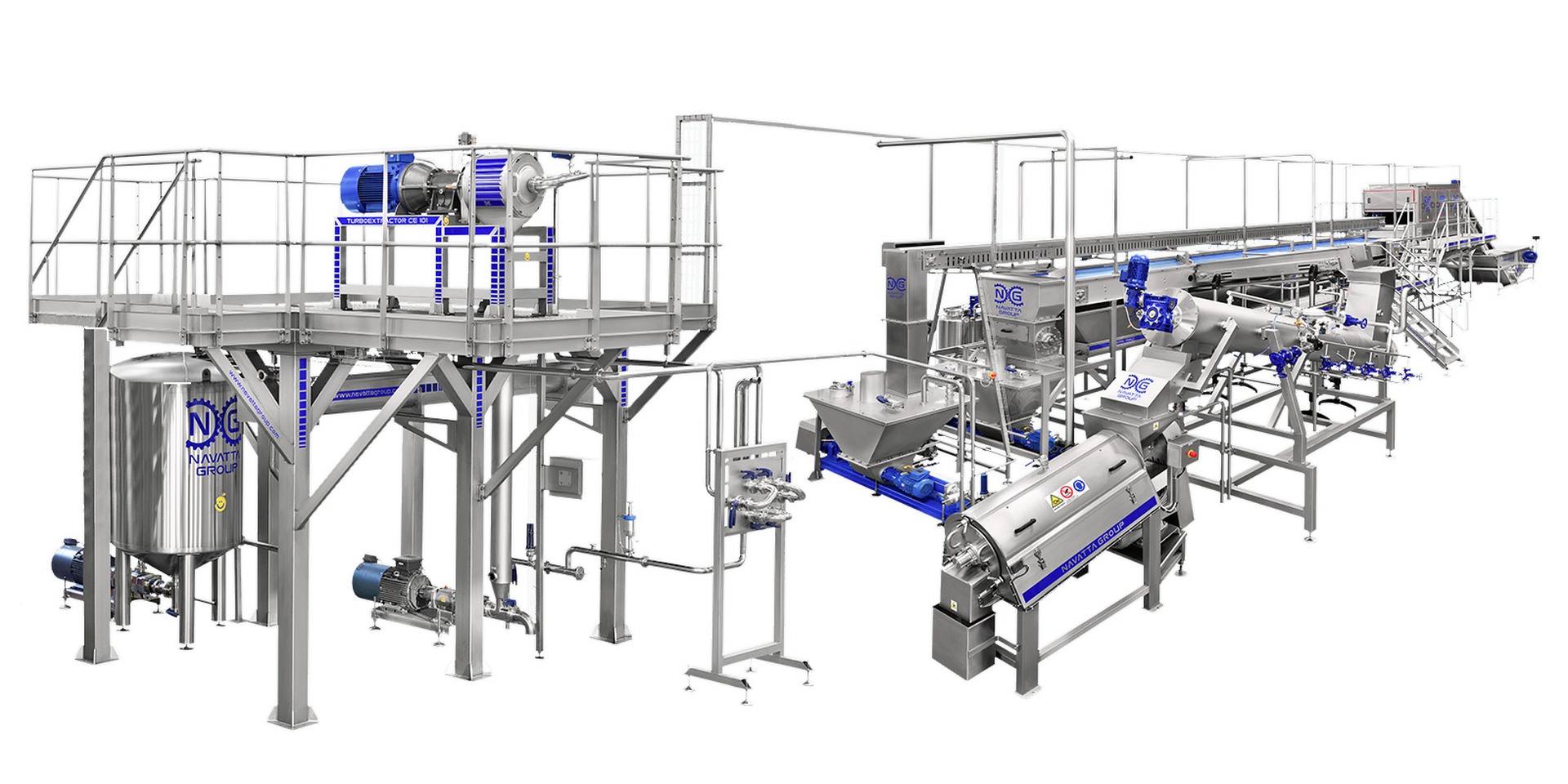 4 Fruit Tomato Vegetables Processing line